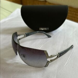 Bulgari Women's Black Sunglasses